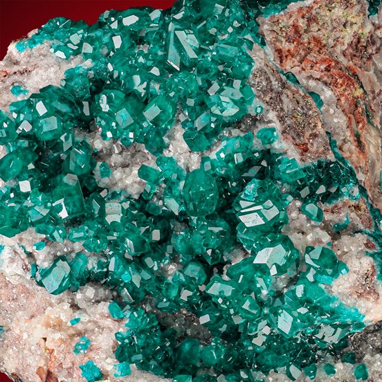 Dioptase-Tsumeb Mine (Tsumcorp Mine) | Tsumeb | Otjikoto Region | Namibia